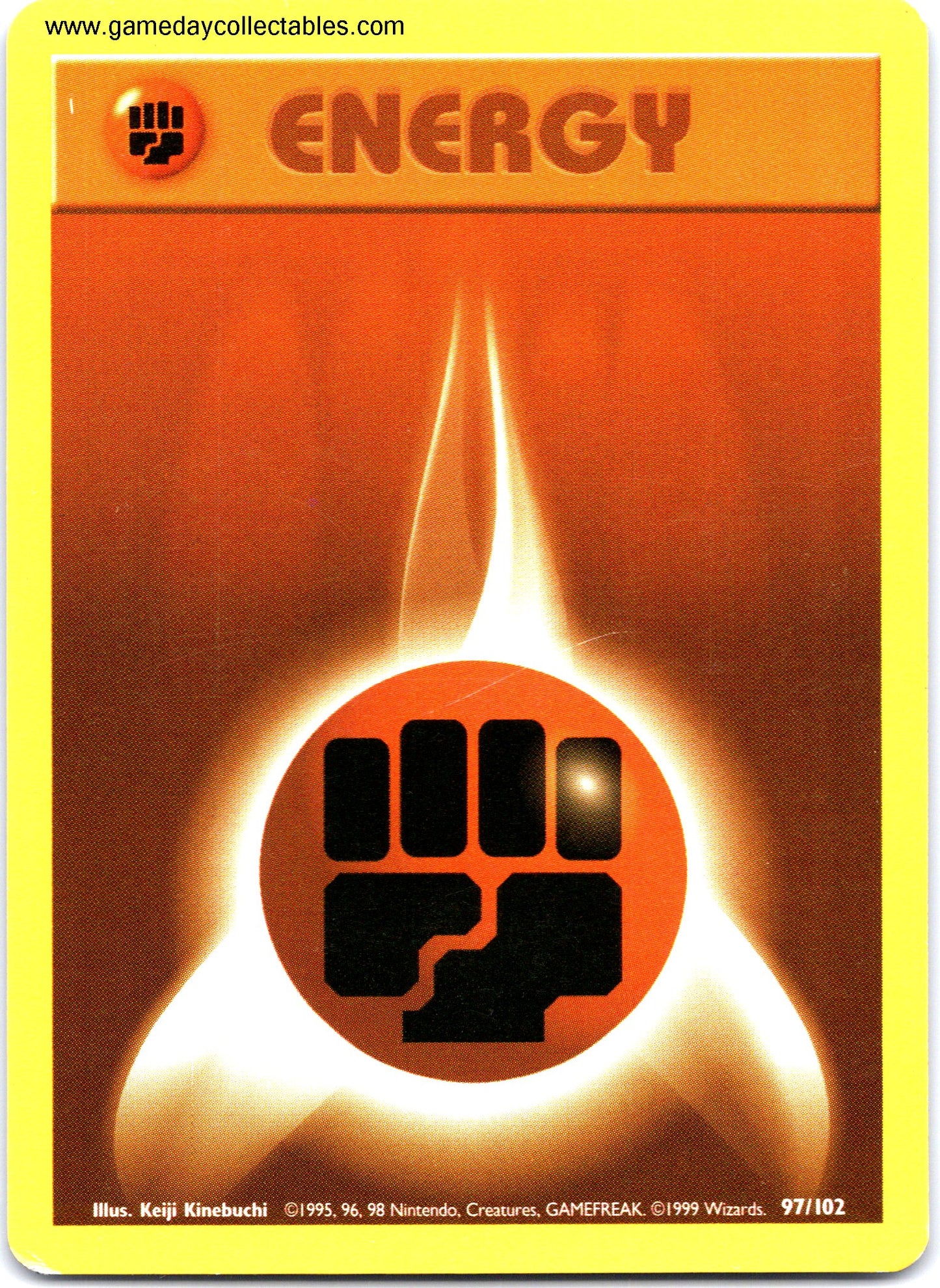 #097 Fighting Energy - Base Set - Common (Ungraded Near Mint)