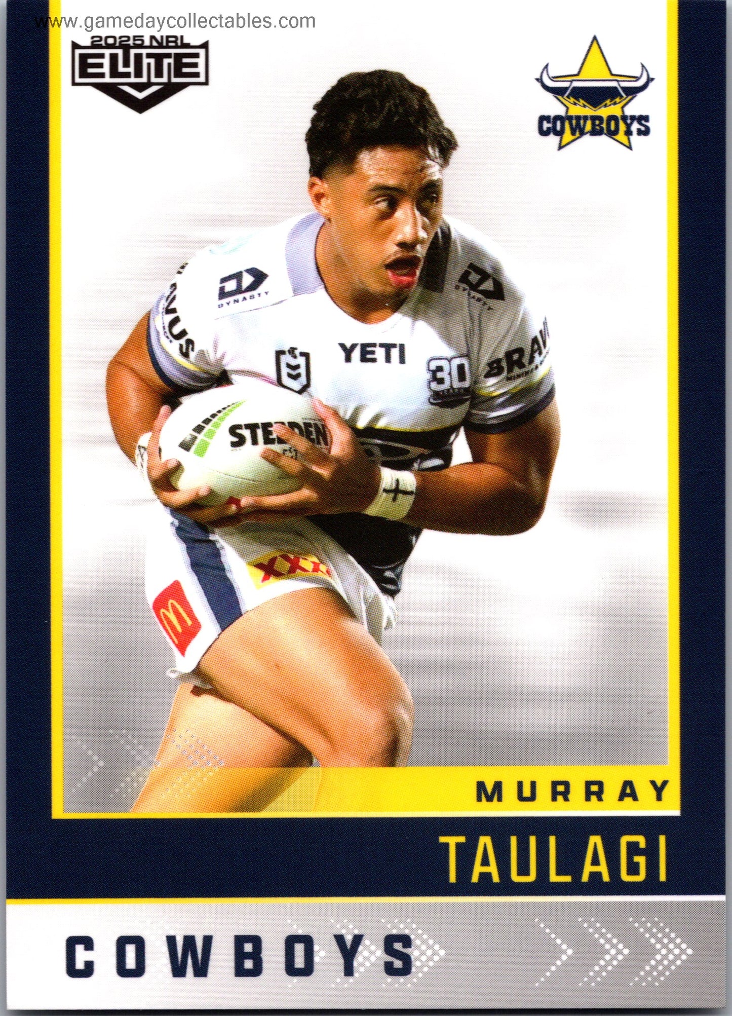 2025 NRL Elite Common - 090 Murray Taulagi - North Queensland Cowboys