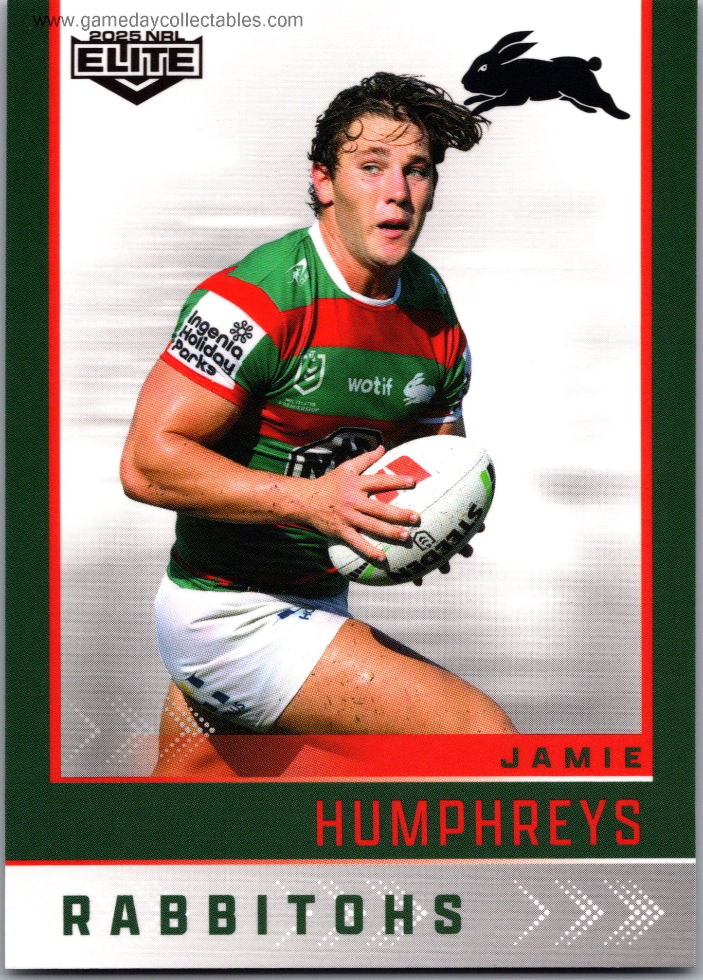 2025 NRL Elite Common - 113 Jamie Humphreys - South Sydney Rabbitohs