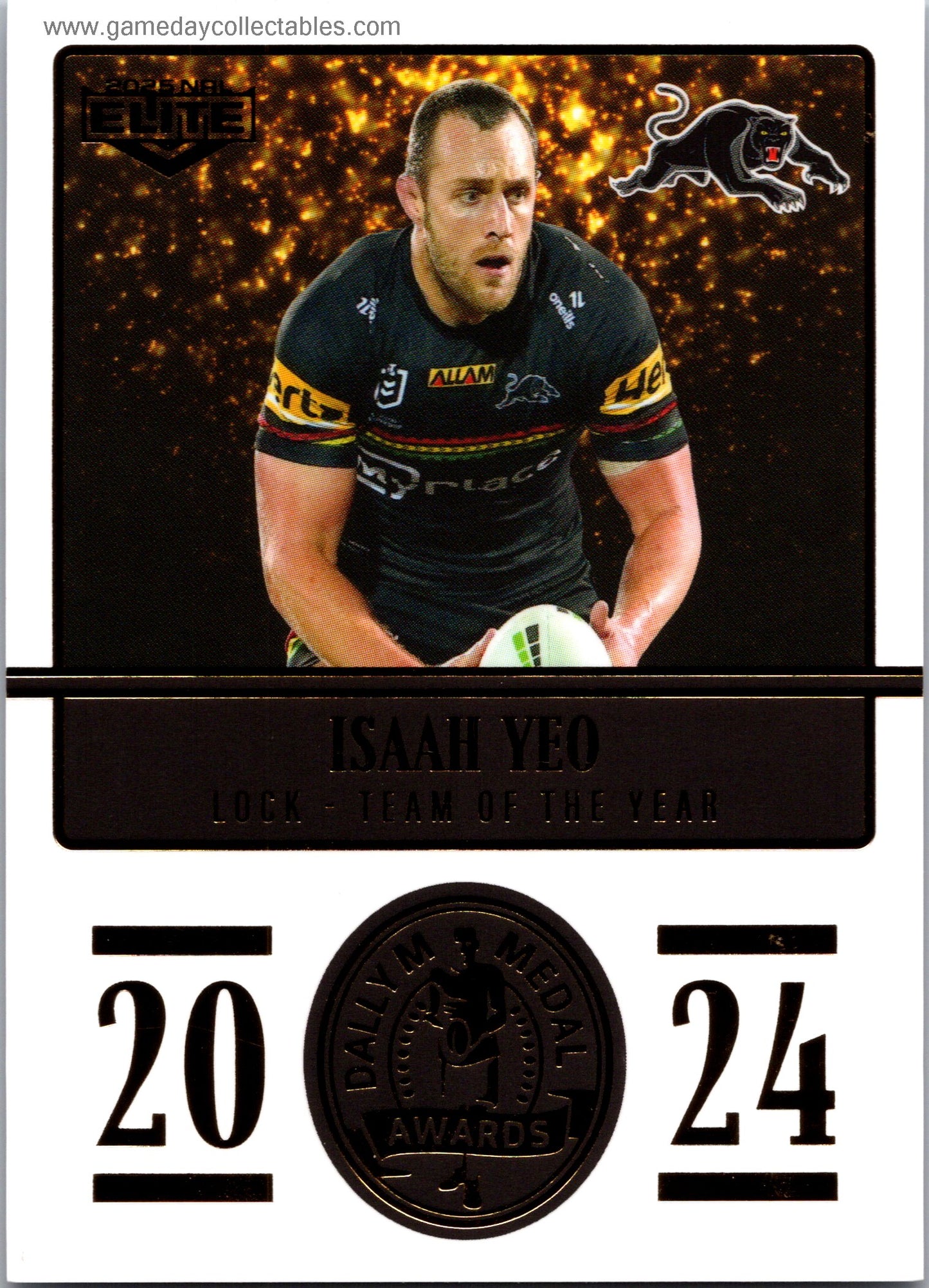2025 NRL Elite Dally M Awards – DM14 Isaah Yeo - Penrith Panthers