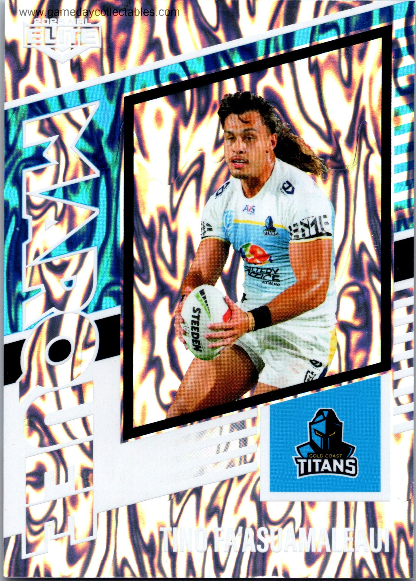 2025 NRL Elite Marquee – M14 Tino Fa'Asuamaleaui - Gold Coast Titans