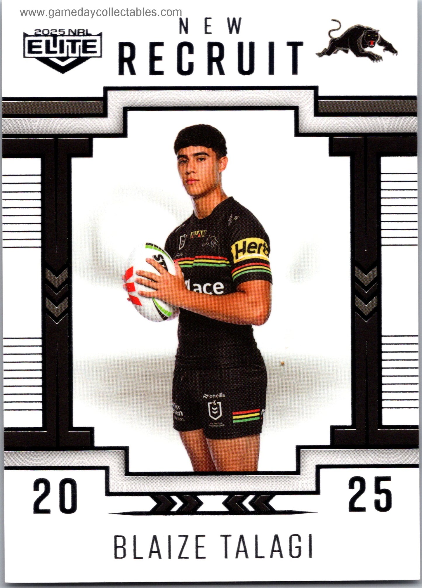 2025 NRL Elite New Recruit – NR24 Blaize Talagi - Penrith Panthers