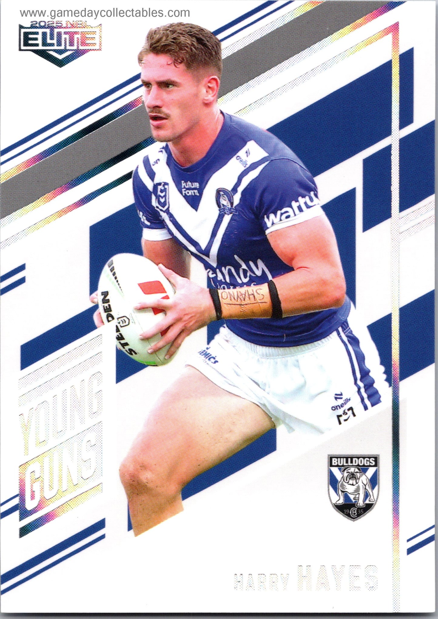 2025 NRL Elite Young Guns – YG05 Harry Hayes - Canterbury Bulldogs