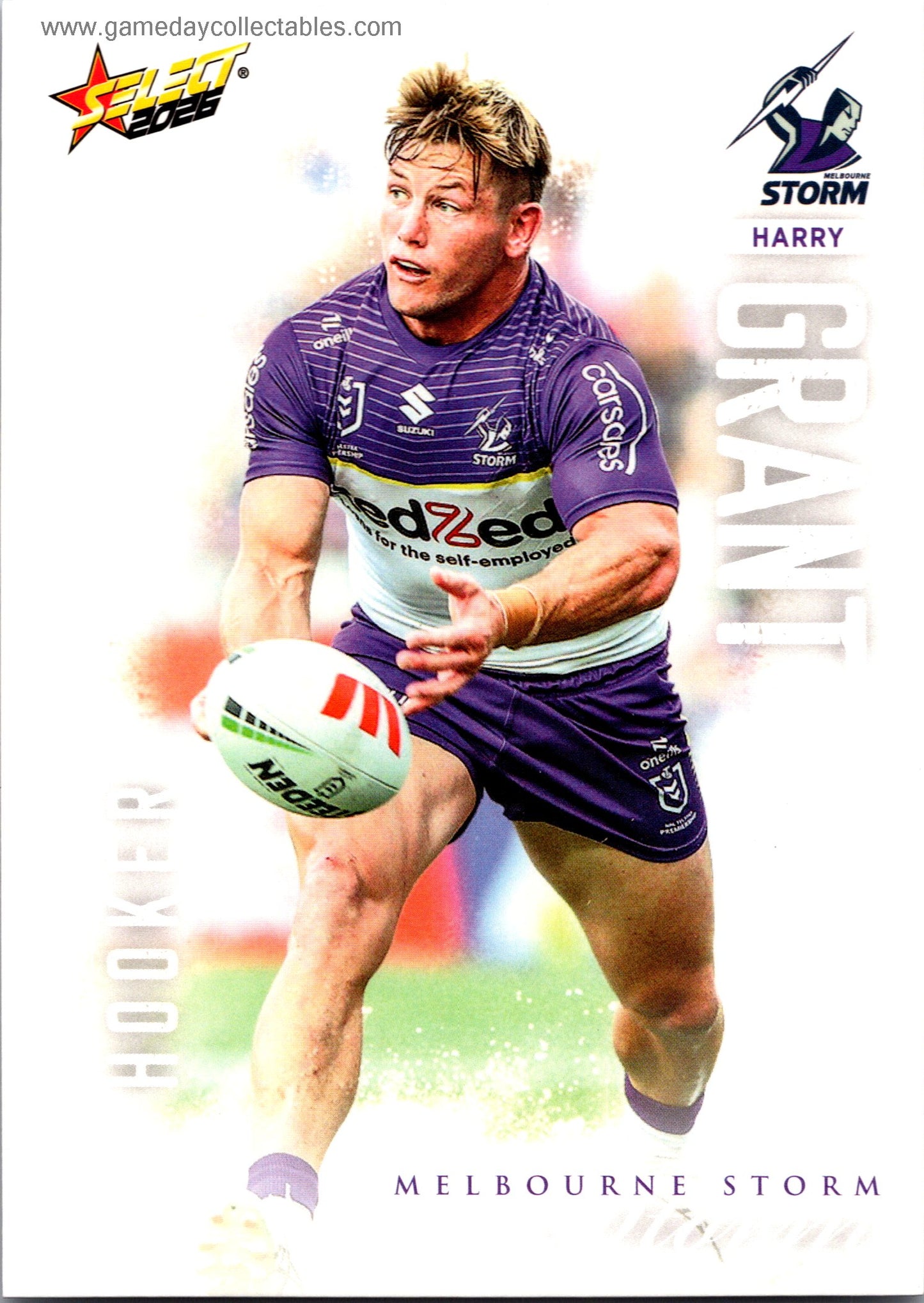 2026 NRL League Heroes Common - 096 Harry Grant - Melbourne Storm