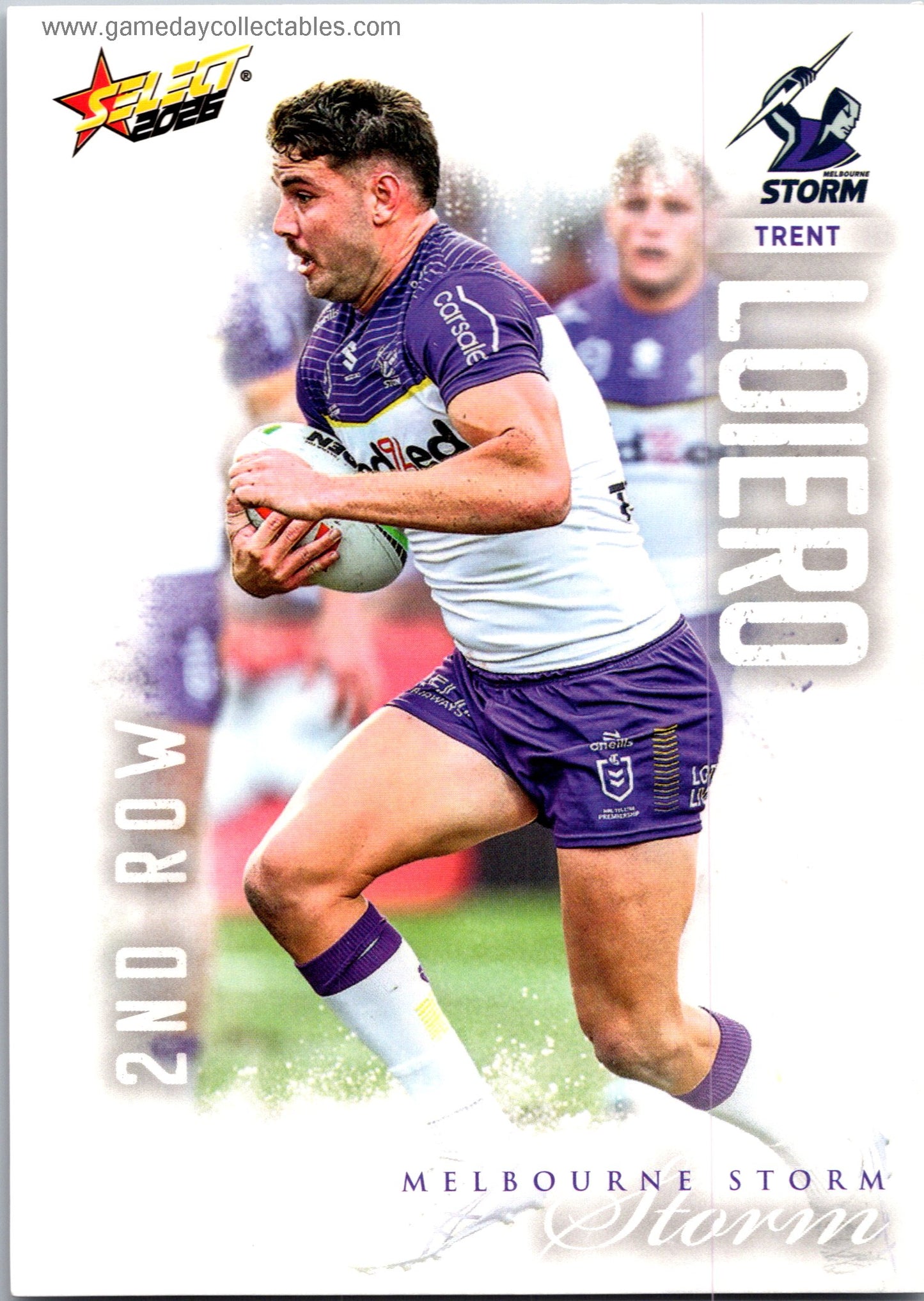 2026 NRL League Heroes Common - 099 Trent Loiero - Melbourne Storm