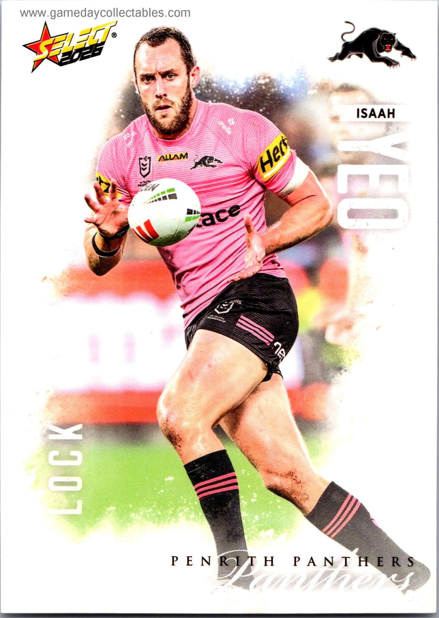 2026 NRL League Heroes Common - 156 Isaah Yeo - Penrith Panthers