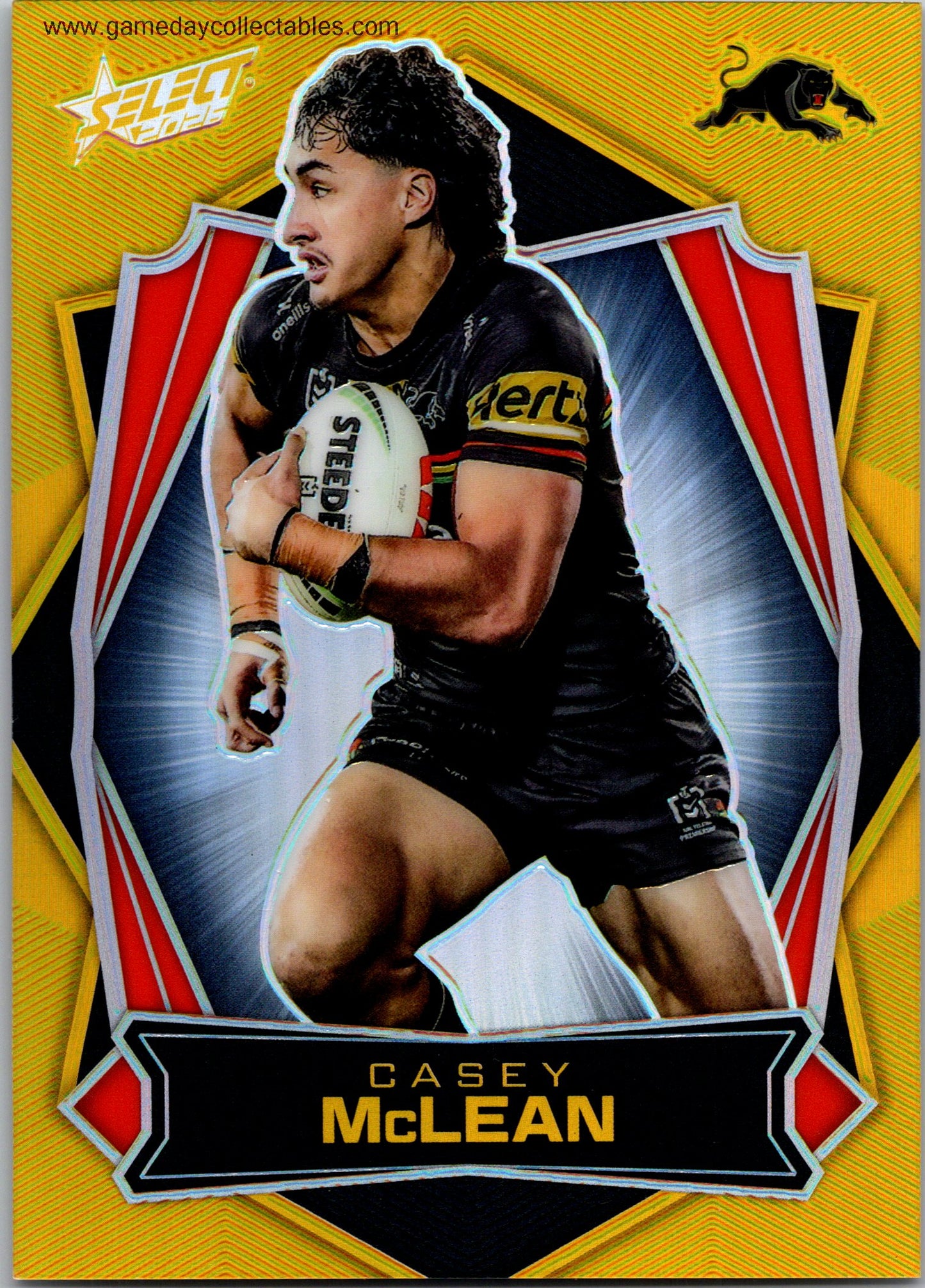 2026 NRL League Heroes Luminous Gold Back - L138 Casey McLean - Penrith Panthers