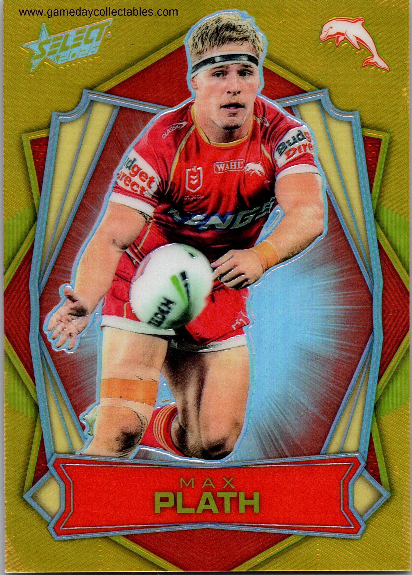2026 NRL League Heroes Luminous - L058 Max Plath - Dolphins