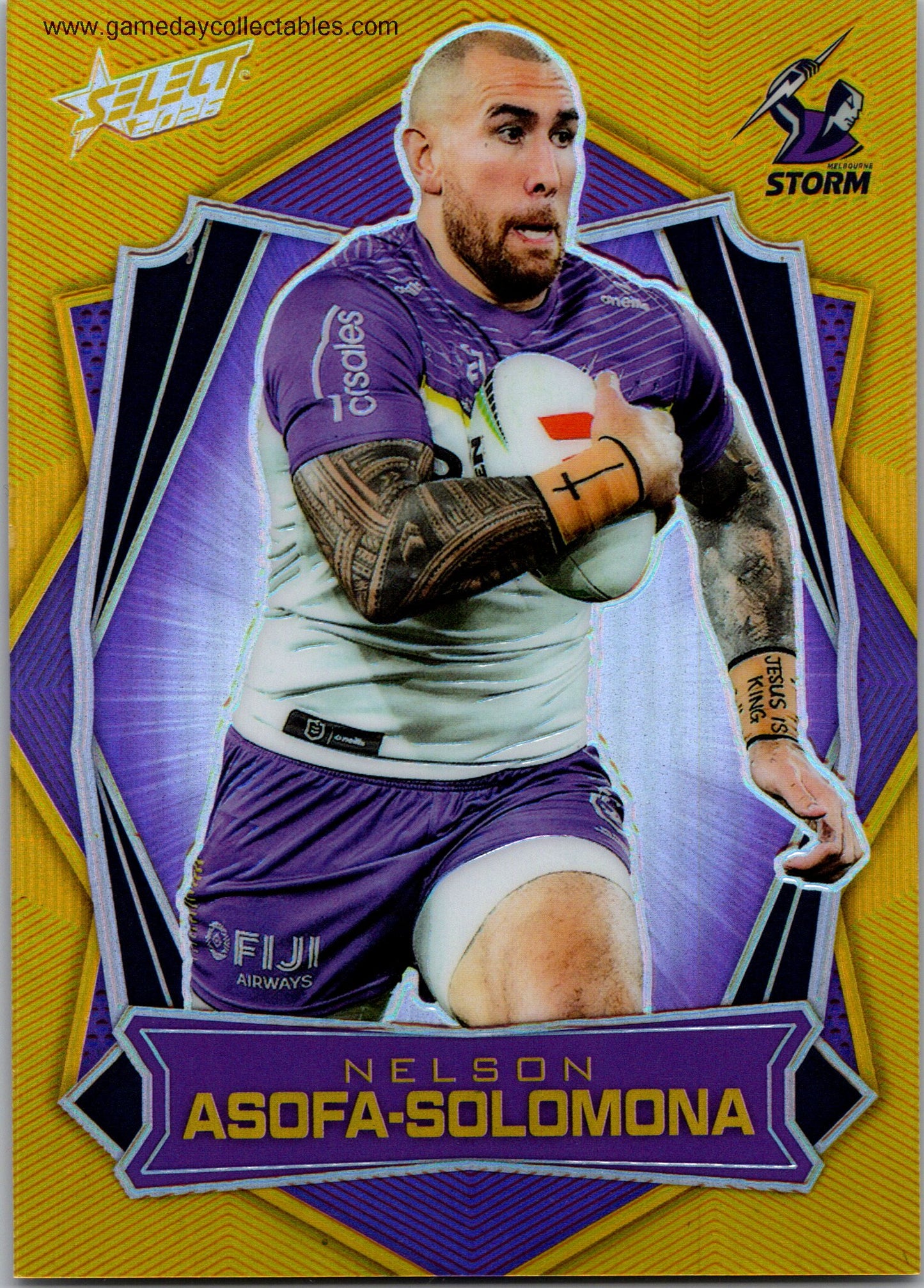 2026 NRL League Heroes Luminous - L085 Nelson Asofa-Solomona - Melbourne Storm