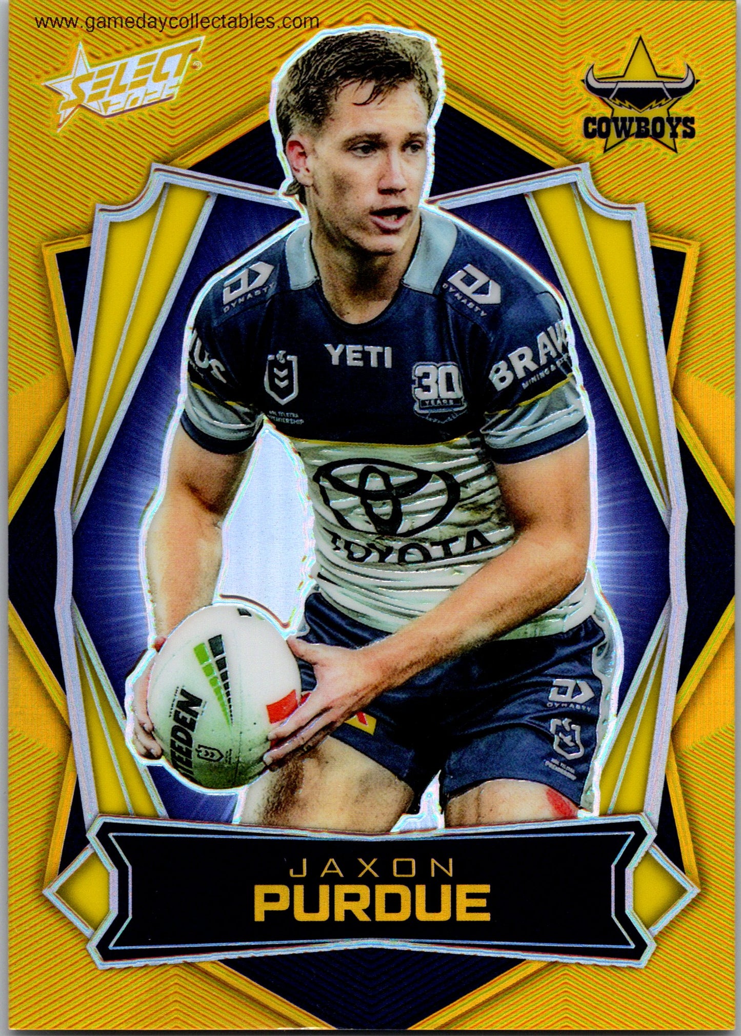 2026 NRL League Heroes Luminous - L118 Jason Purdue - North Queensland Cowboys