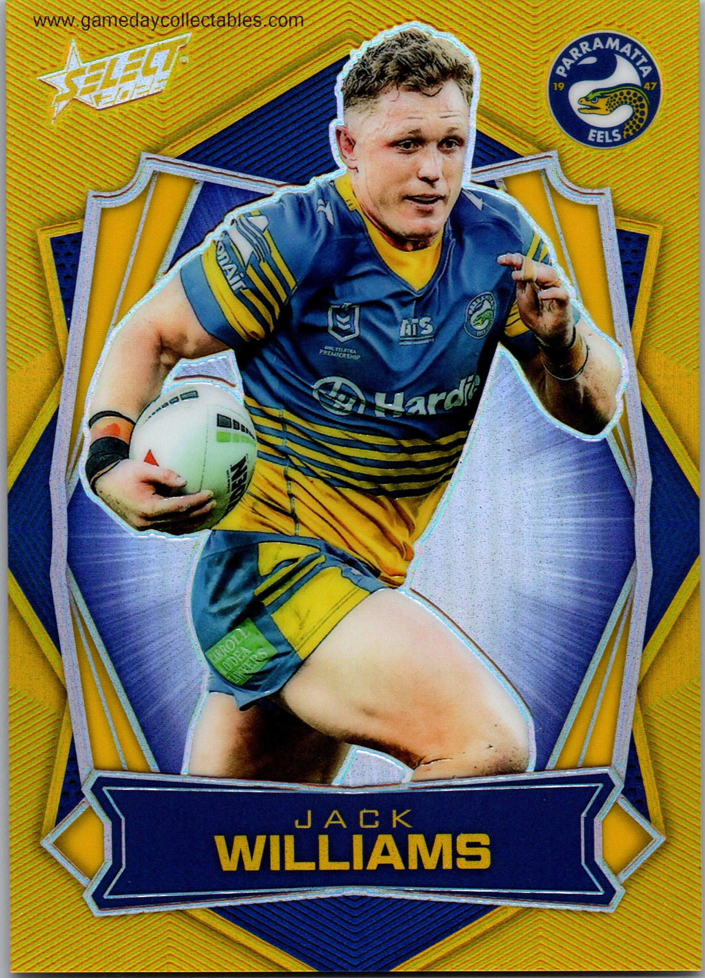 2026 NRL League Heroes Luminous - L132 Jack Williams - Parramatta Eels