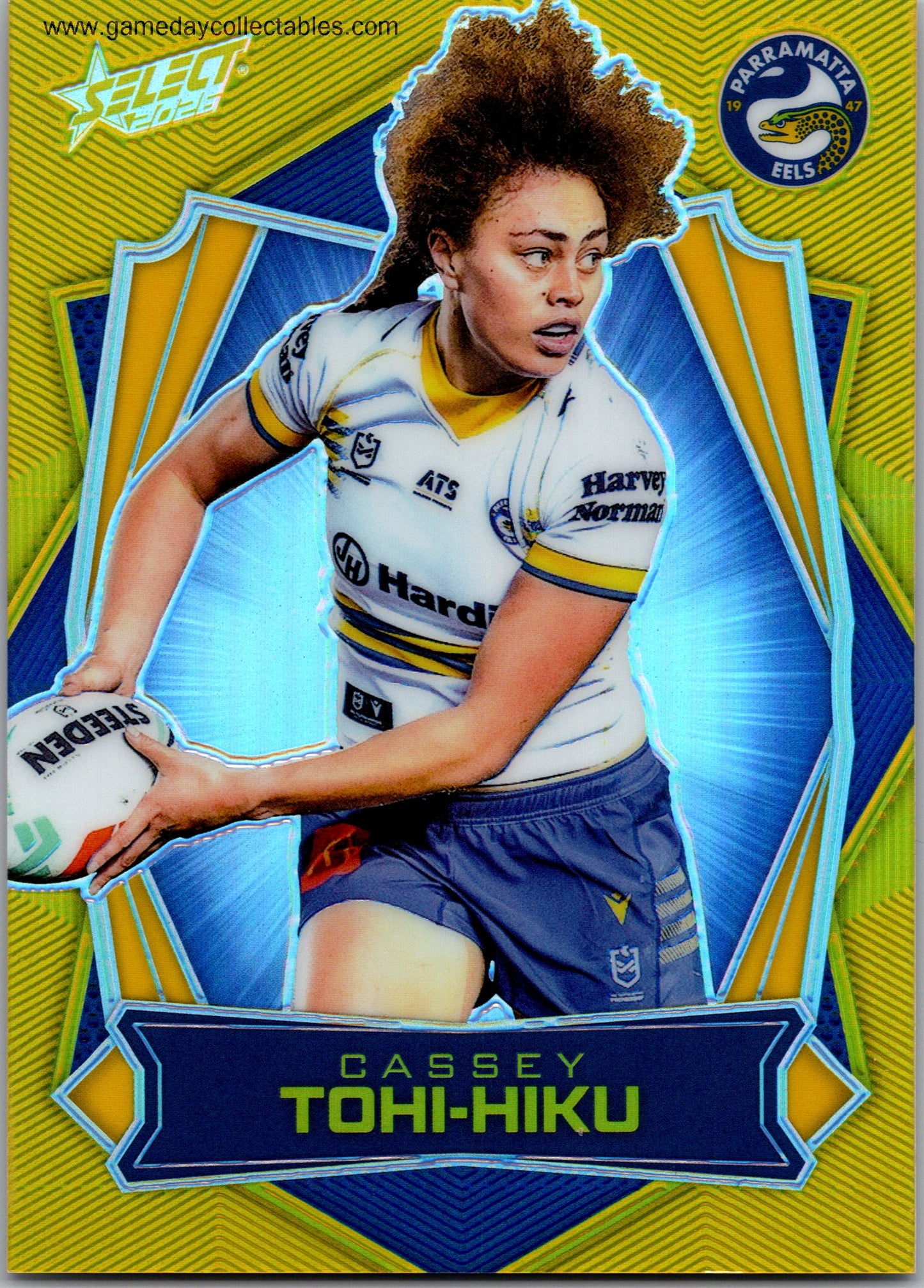 2026 NRL League Heroes Luminous - L220 Cassey Tohi-Hiku - Parramatta Eels