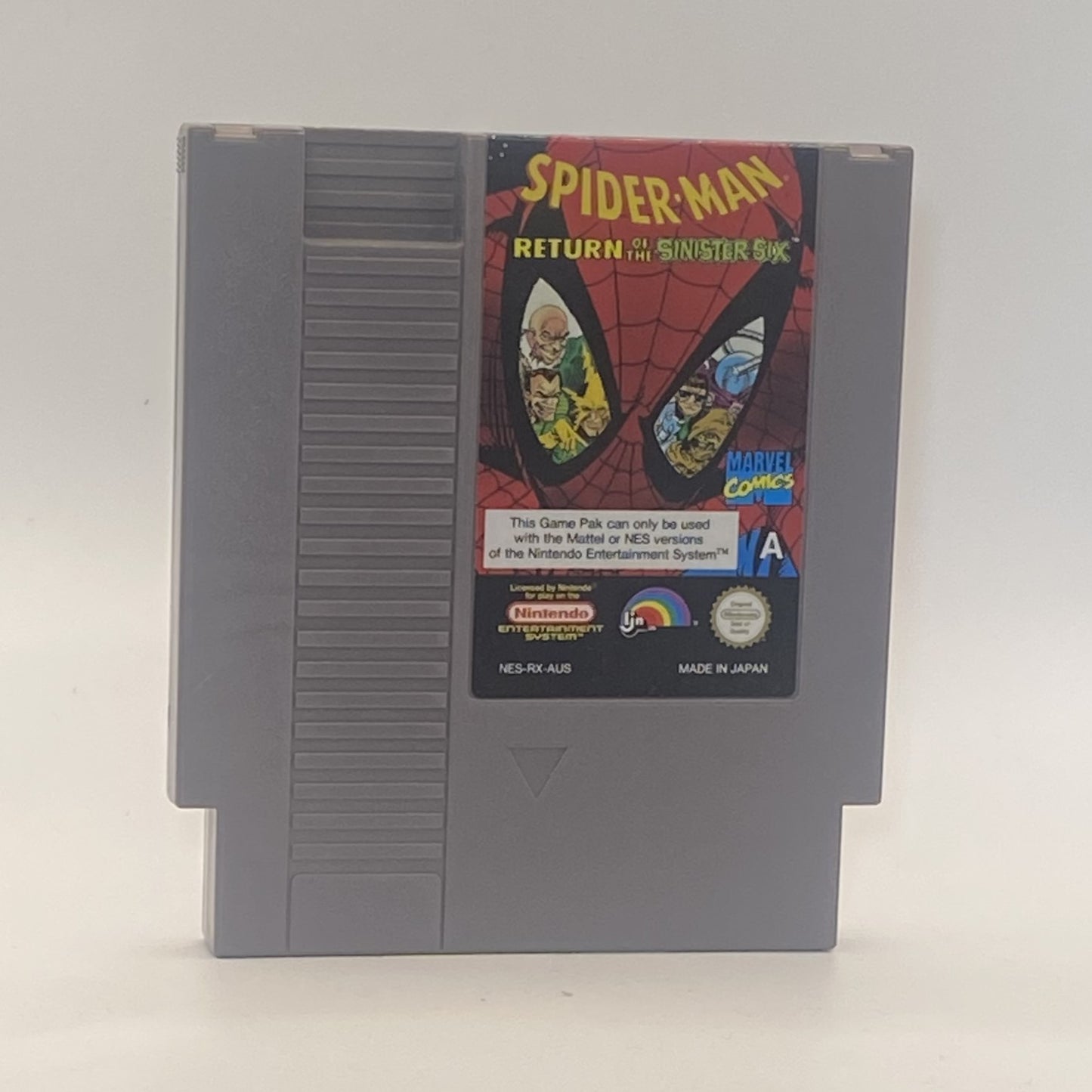 NES - Spiderman - Return of the Sinister Six - Case Only