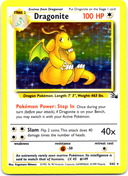 Fossil Holo Rare Complete Set (Ungraded Near Mint) (#1-#15)