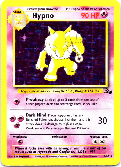 Fossil Holo Rare Complete Set (Ungraded Near Mint) (#1-#15)