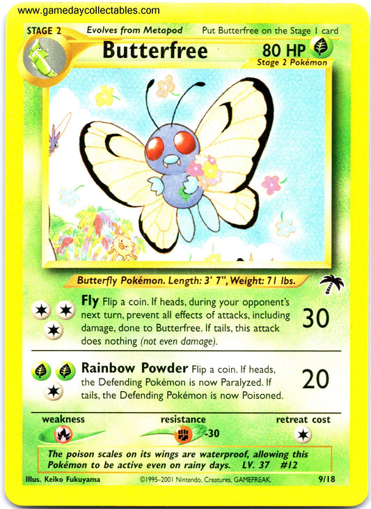 #09 Butterfree - Southern Islands (Ungraded Near Mint)