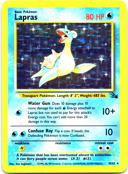 Fossil Holo Rare Complete Set (Ungraded Near Mint) (#1-#15)