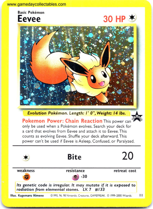 #011 Eevee - Black Star Promo (Ungraded Near Mint)