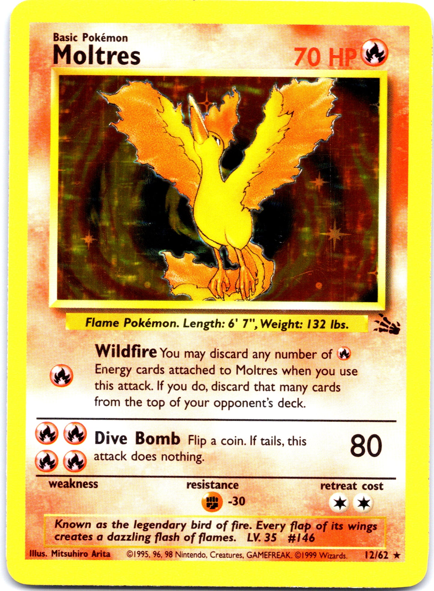 Fossil Holo Rare Complete Set (Ungraded Near Mint) (#1-#15)