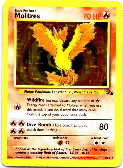 Fossil Holo Rare Complete Set (Ungraded Near Mint) (#1-#15)