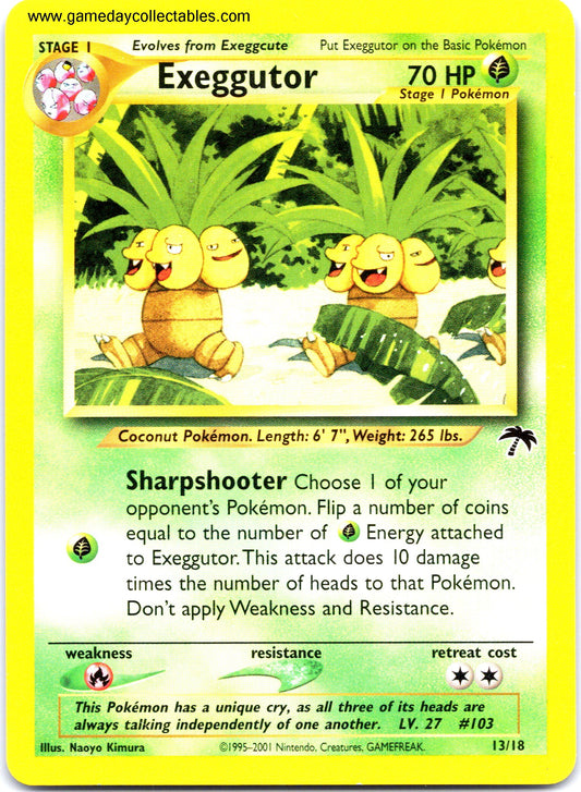 #13 Exeggutor - Southern Islands (Ungraded Near Mint)