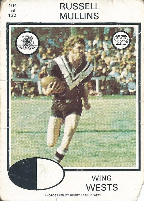 1975 Scanlens Singles
