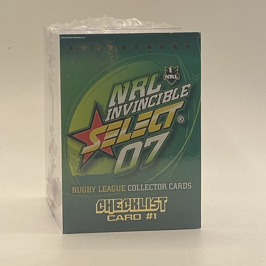 2007 Select NRL Invincible (Common Set)