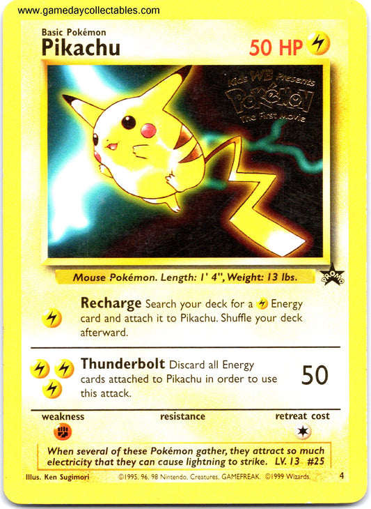 #004 Pikachu - Black Star Promo (Ungraded Near Mint)