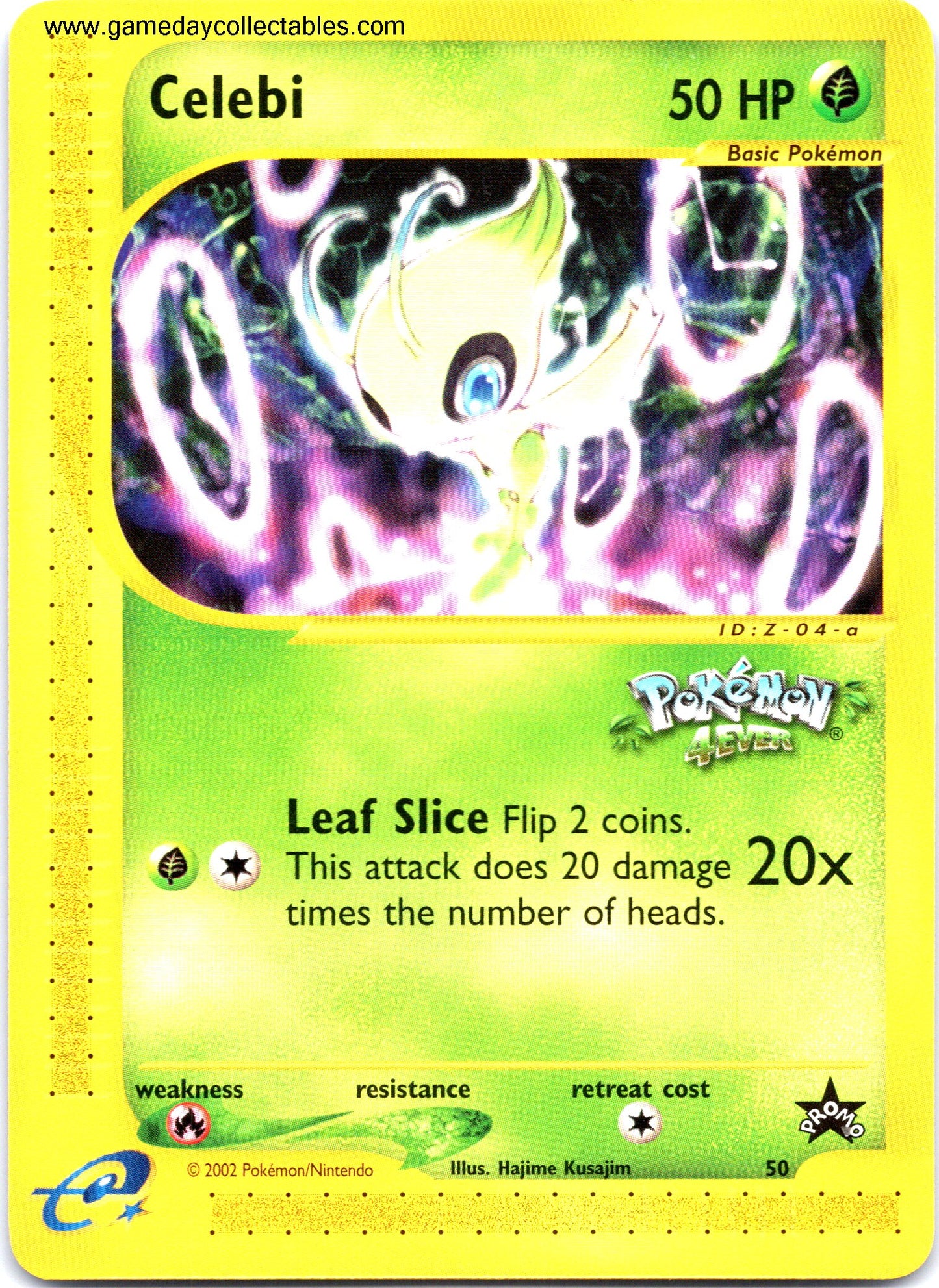 #050 Celebi - Black Star Promo (Ungraded Near Mint)