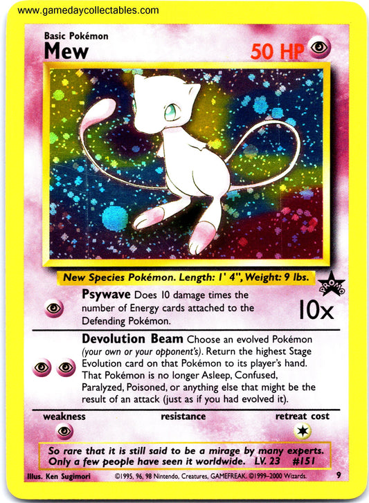 #009 Mew - Black Star Promo (Ungraded Near Mint)