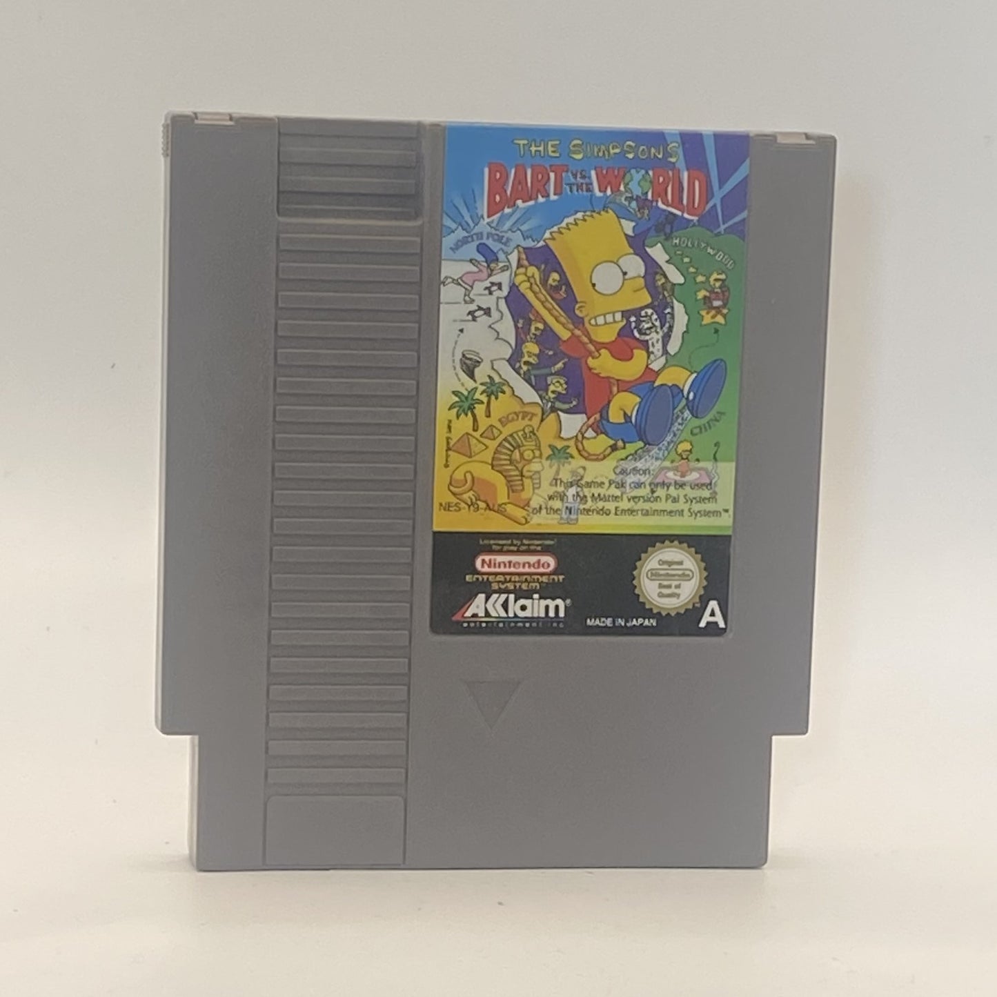 NES - Bart Vs the Worlds - Case Only