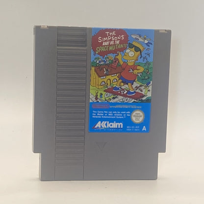 NES - Bart Vs the Space Mutants - Case & Manual