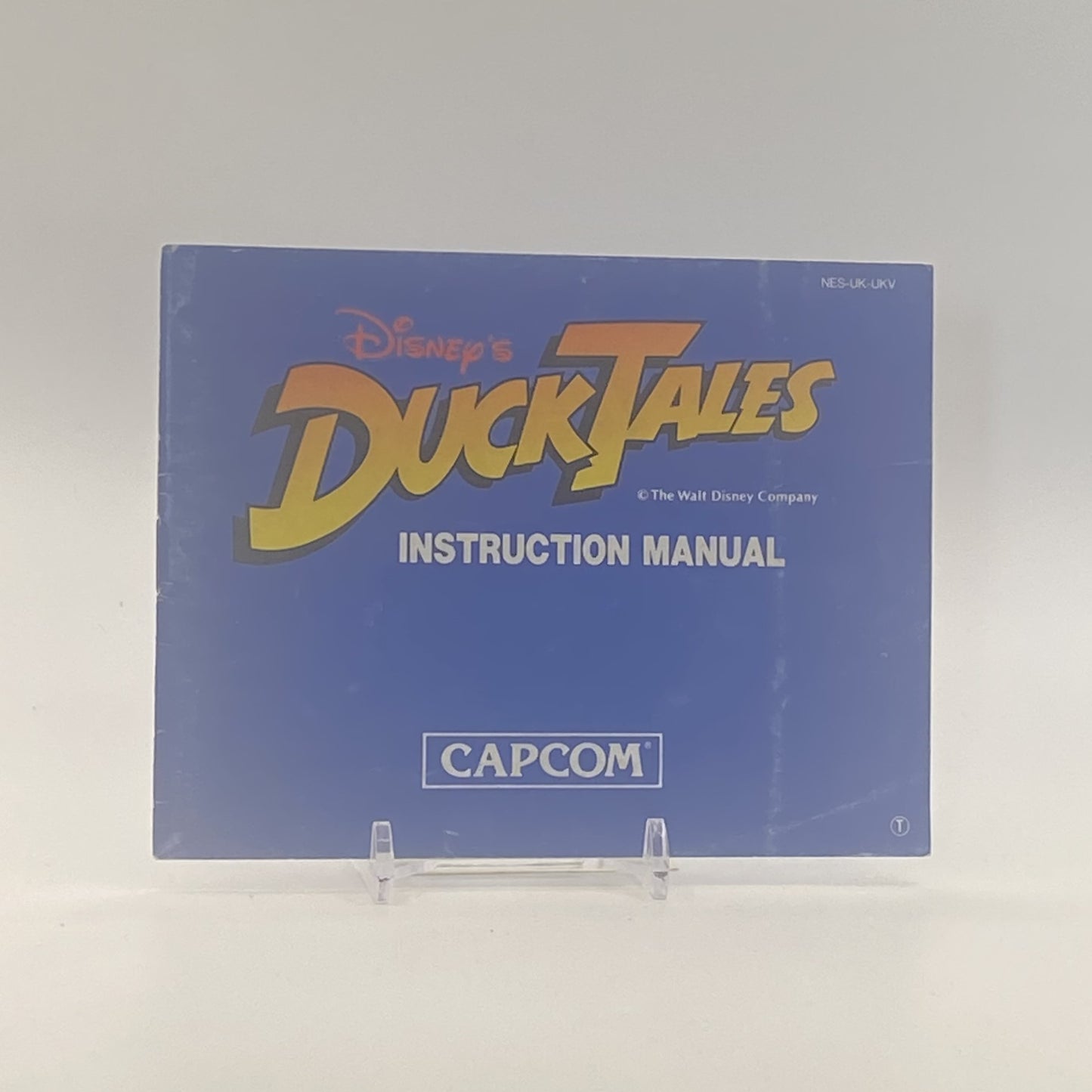 NES - Ducktales - Case and Manual