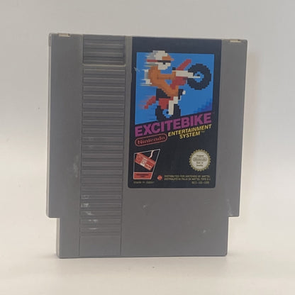 NES - Excitebike - Case and Manual