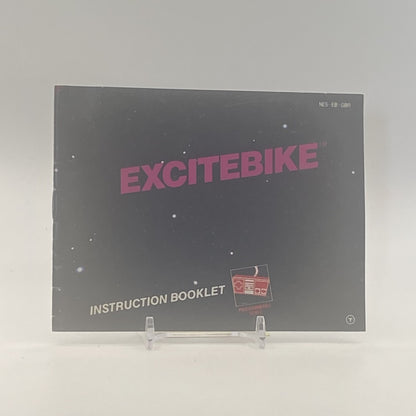 NES - Excitebike - Case and Manual