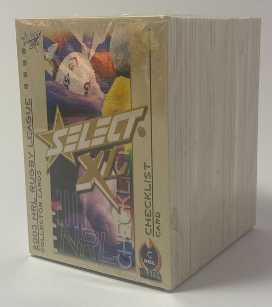 2003 Select NRL XL (Common Set)