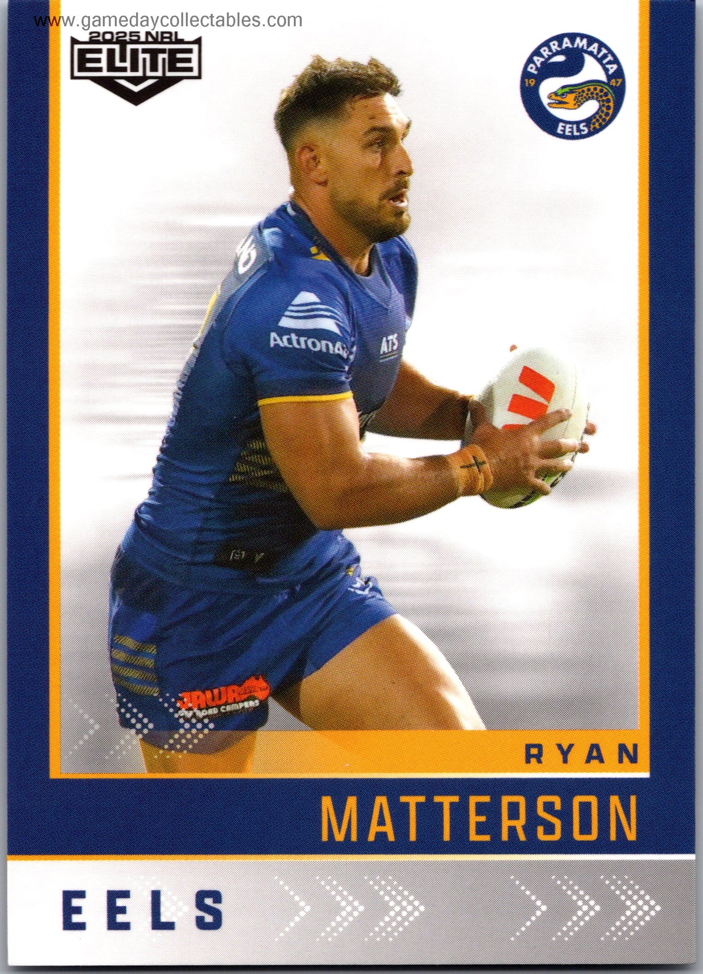 2025 NRL Elite Common - 096 Ryan Matterson - Parramatta Eels