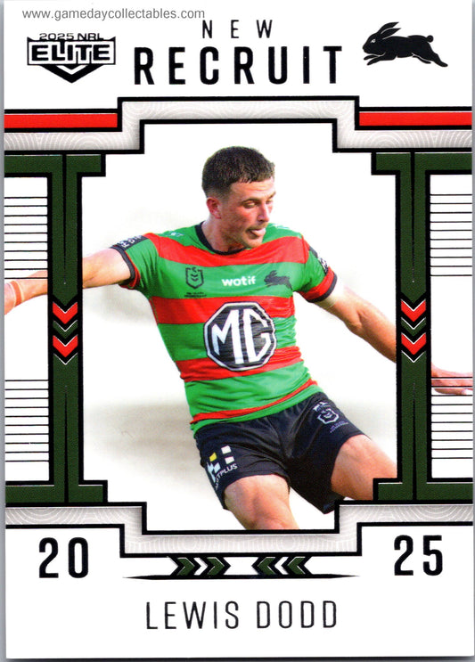 2025 NRL Elite New Recruit – NR27 Lewis Dodd - South Sydney Rabbitohs