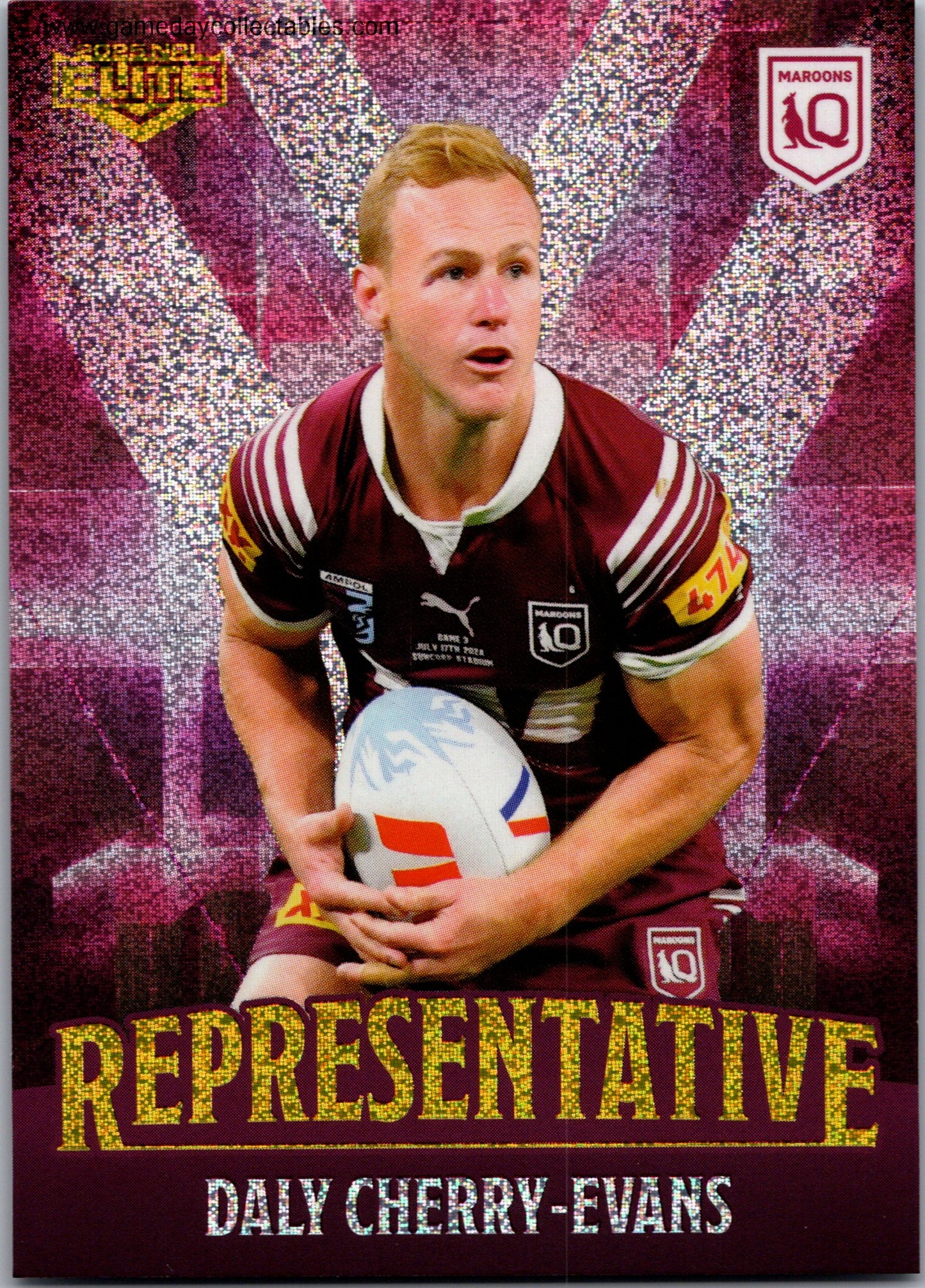 2025 NRL Elite Representative – REP25 Daly Cherry-Evans - Queensland Maroons