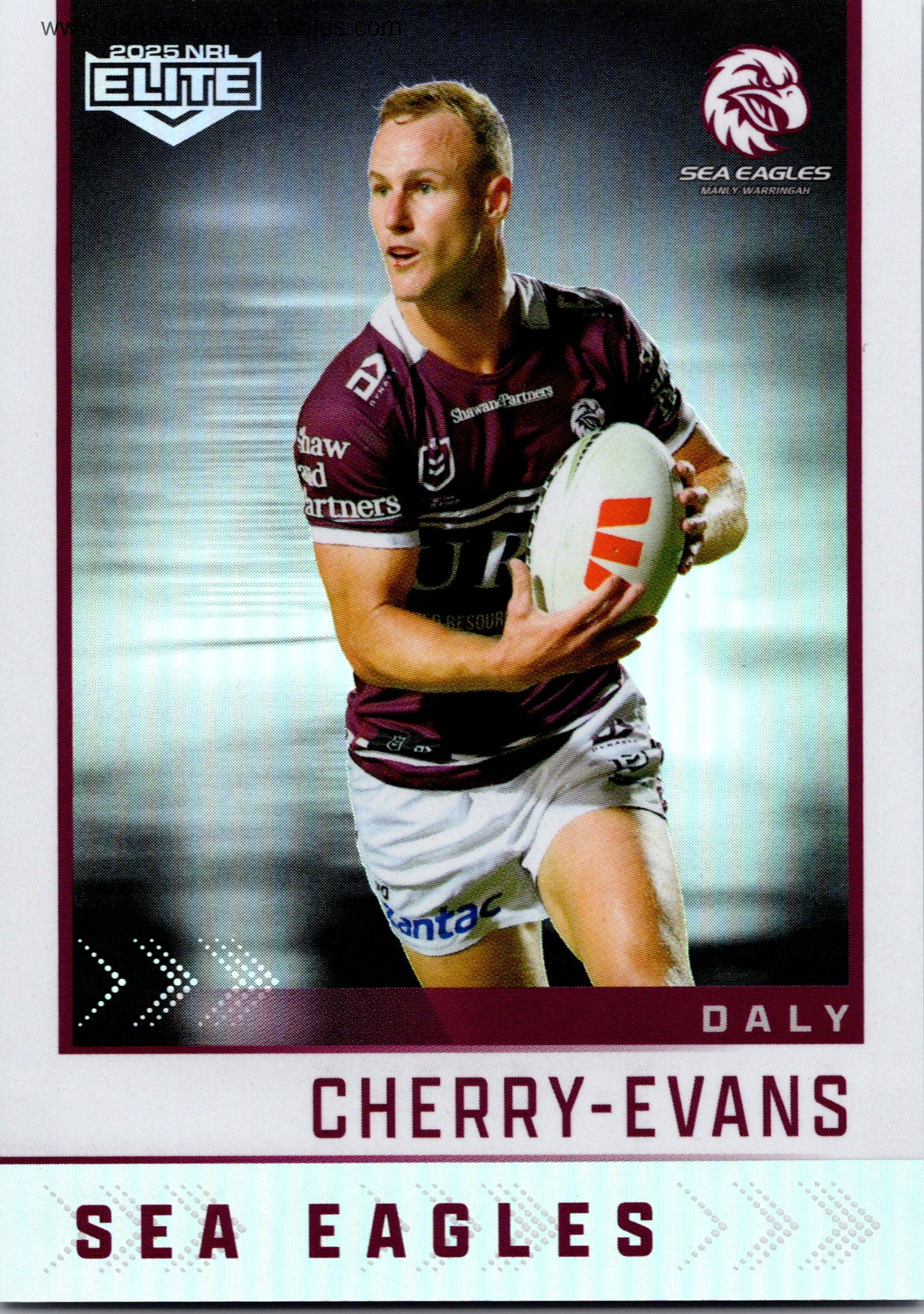 2025 NRL Elite Silver Specials – S057 Daly Cherry-Evans - Manly Warringah Sea Eagles