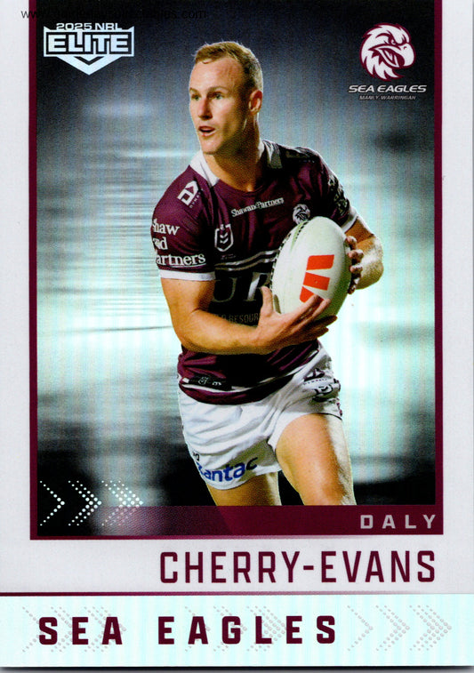 2025 NRL Elite Silver Specials – S057 Daly Cherry-Evans - Manly Warringah Sea Eagles