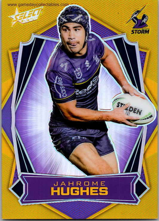2026 NRL League Heroes Luminous Gold Back - L089 Jerome Hughes - Melbourne Storm