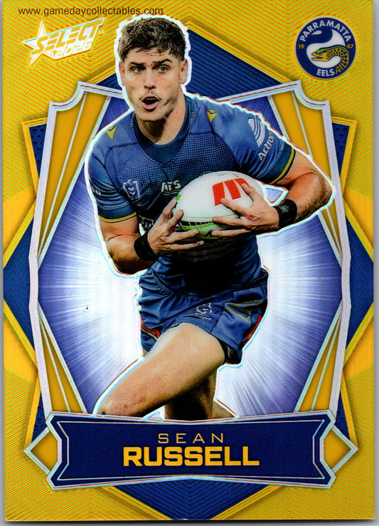 2026 NRL League Heroes Luminous Gold Back - L129 Sean Russell - Parramatta Eels