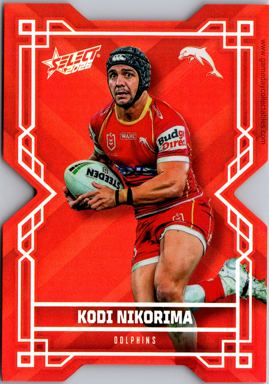 2026 NRL League Heroes Colour Diecut - CD62 Kodi Nikorima - Dolphins