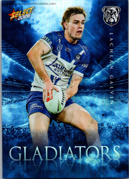 2026 NRL League Heroes Gladiators - G21 Lachlan Galvin - Canterbury Bulldogs