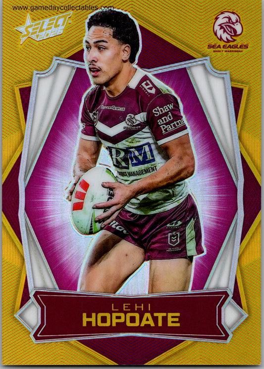 2026 NRL League Heroes Luminous - L077 Lehi Hopoate - Manly Warringah Sea Eagles