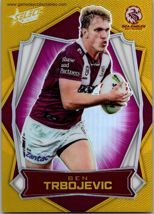 2026 NRL League Heroes Luminous - L082 Ben Trbojevic - Manly Warringah Sea Eagles