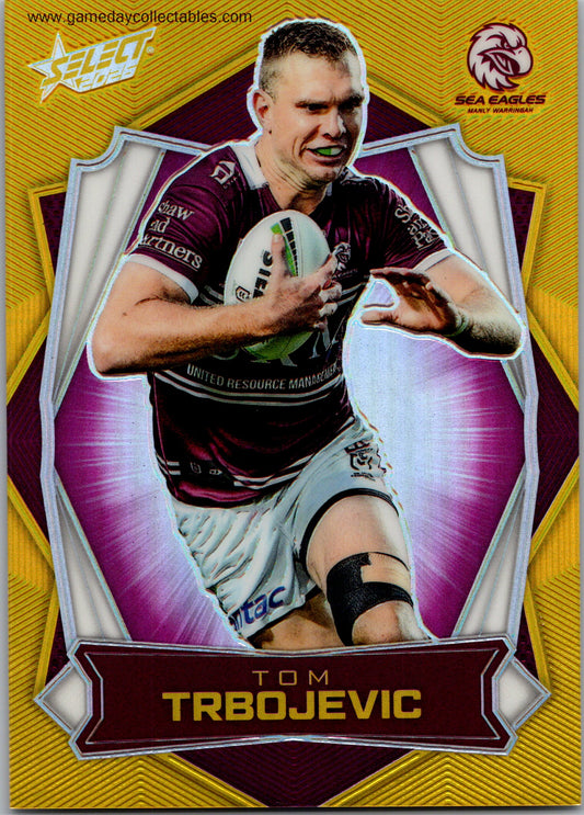 2026 NRL League Heroes Luminous - L084 Tom Trbojevic - Manly Warringah Sea Eagles