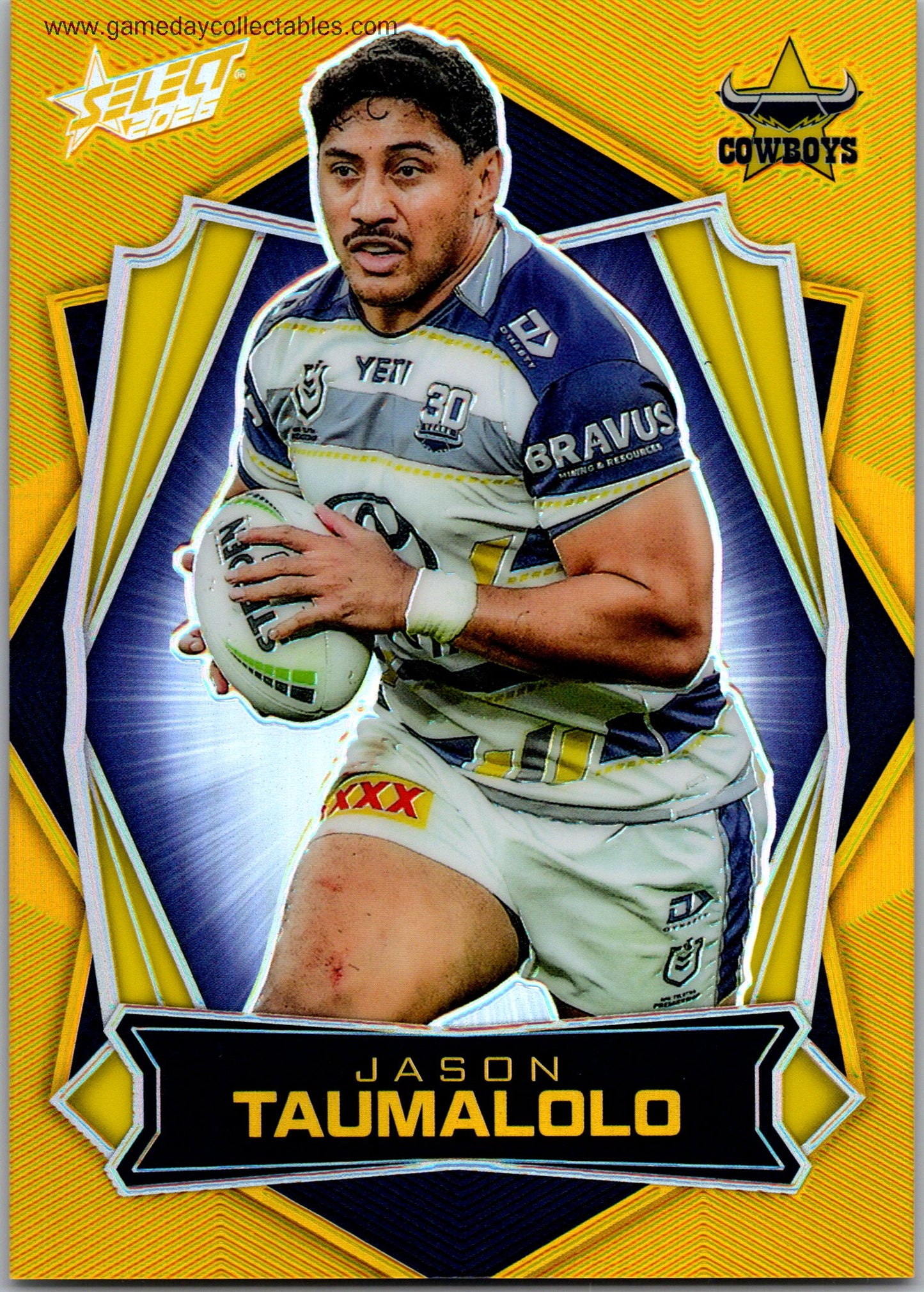 2026 NRL League Heroes Luminous - L120 Jason Taumalolo - North Queensland Cowboys