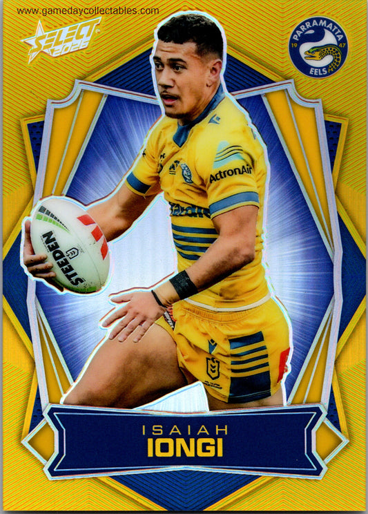 2026 NRL League Heroes Luminous - L123 Isaiah Iongi - Parramatta Eels